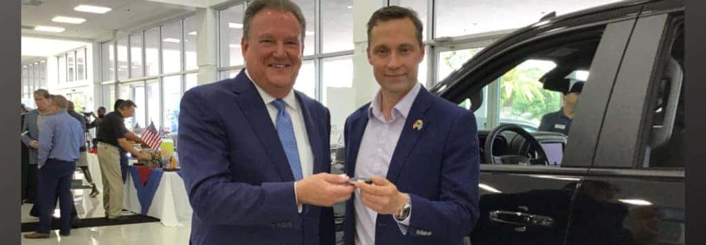 Schumacher Automotive Gifts Decorated Navy Seal With New Truck