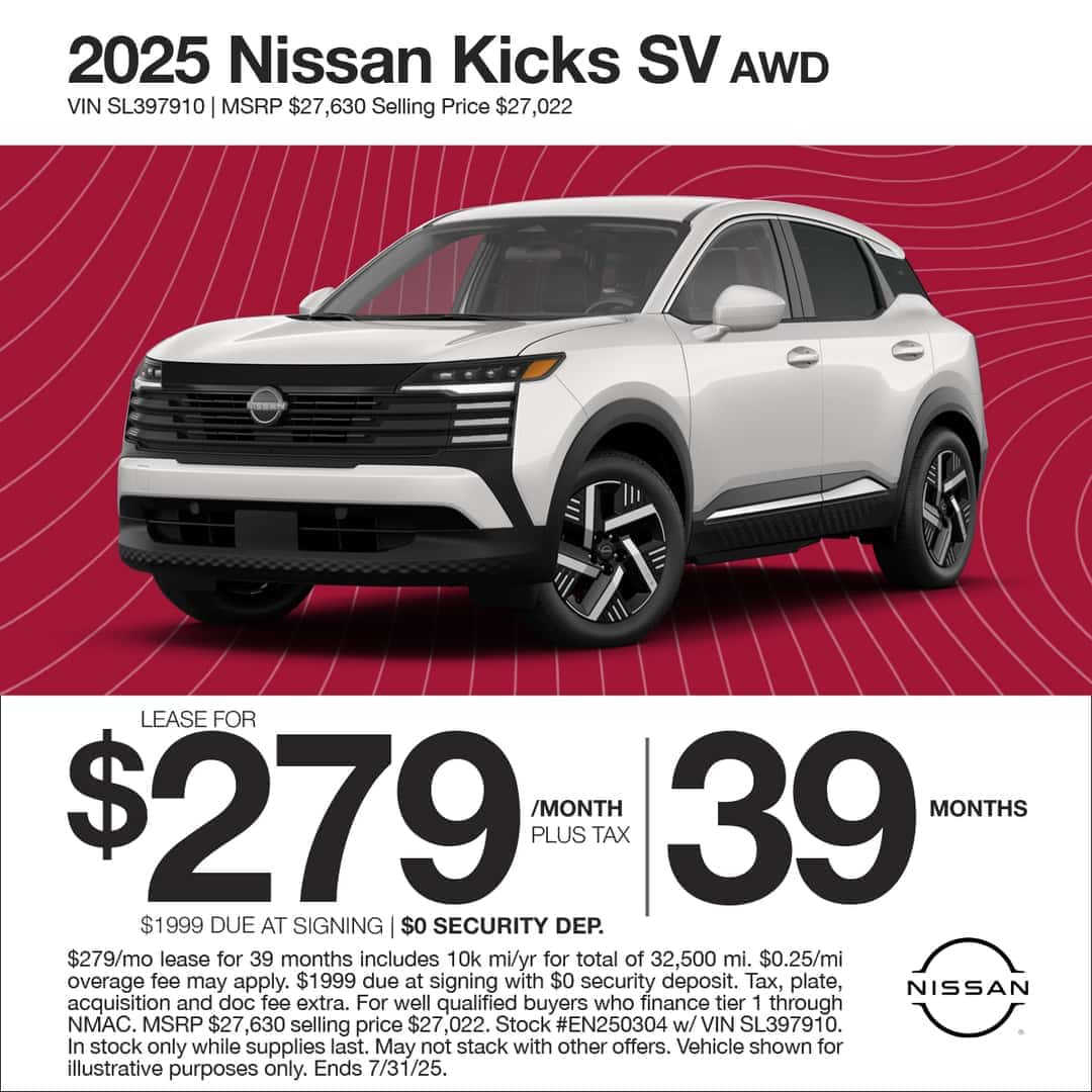 Nissan Monthly Specials