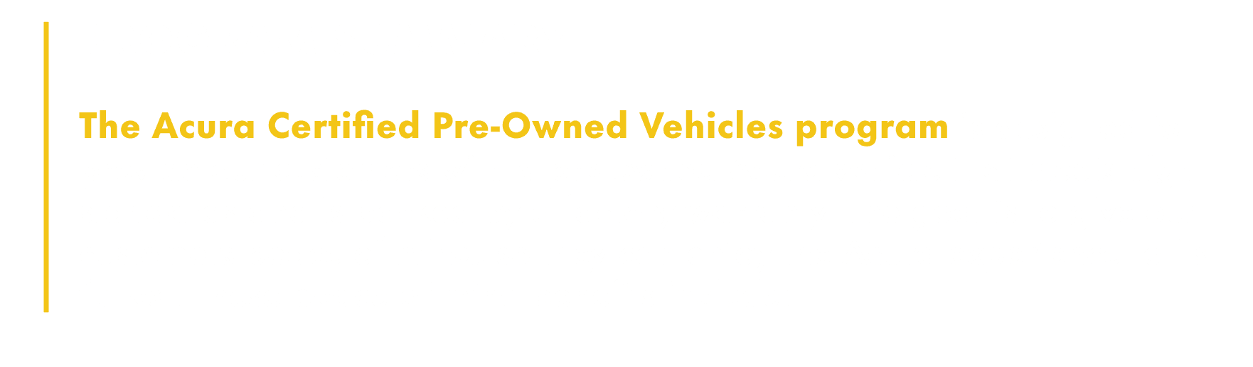 Certified Program Summary