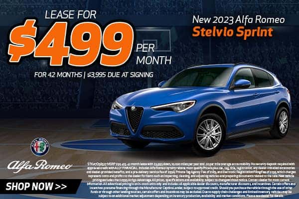 New 2023 Alfa Romeo Stelvio Sprint