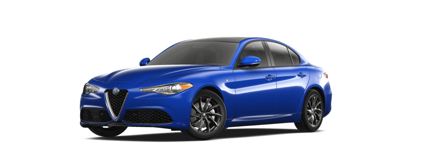 2023 Alfa Romeo Giulia in Anodized Blue Metallic