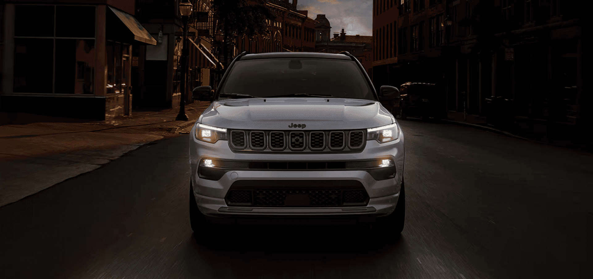 Front of a Jeep Compass