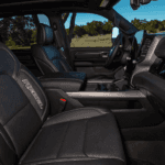 Interior of a Ram 1500
