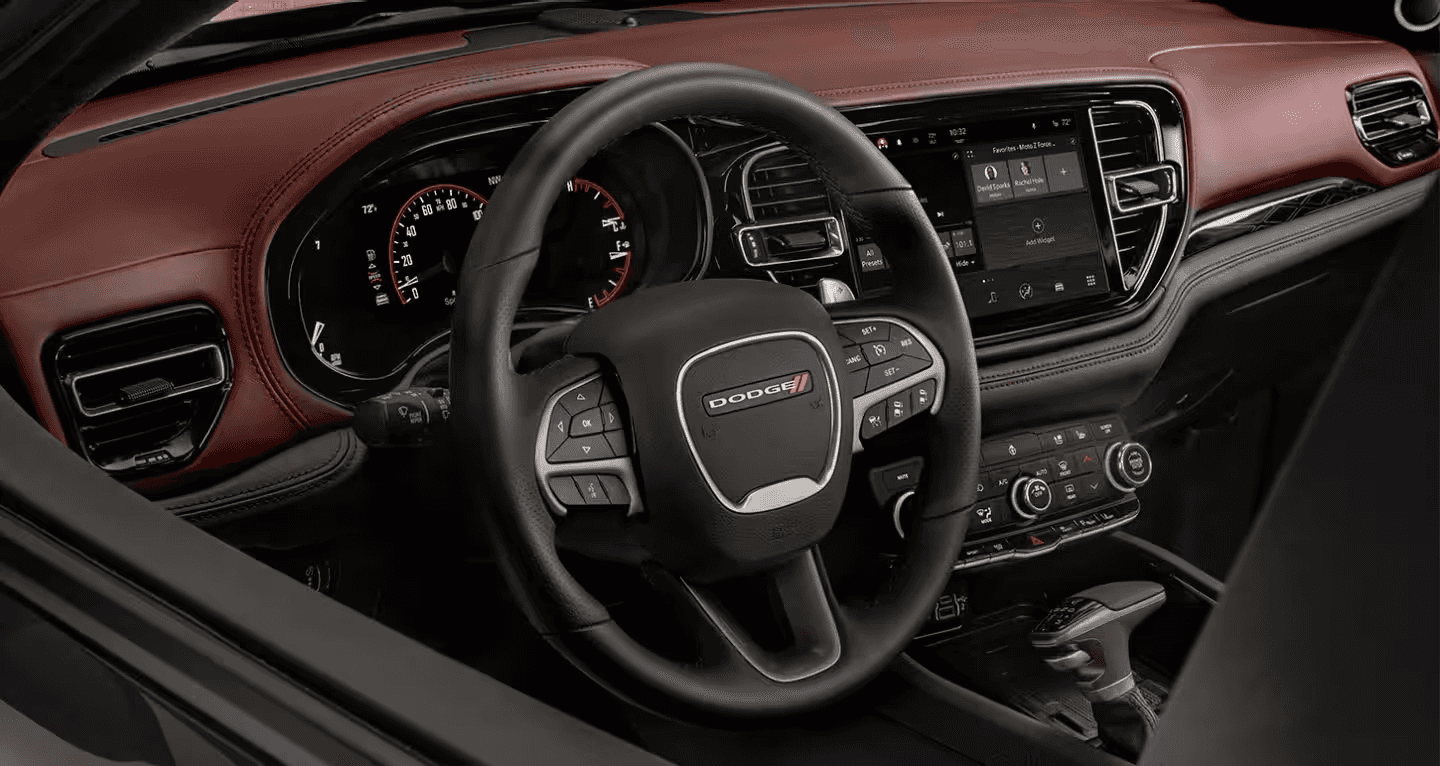 Interior of a 2024 Dodge Durango