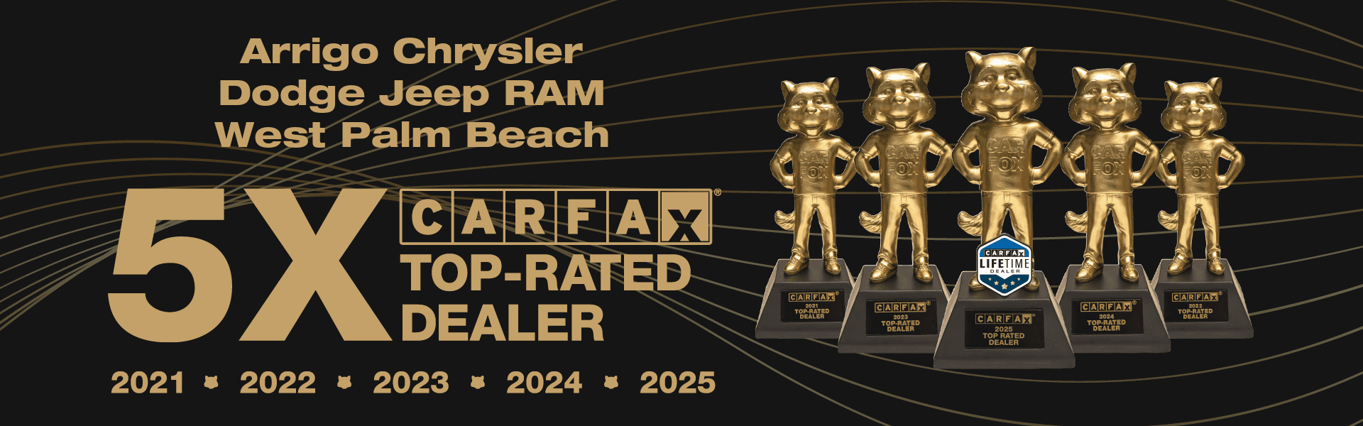 Home page 5 time Carfax top rated dealer