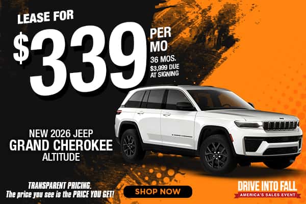 New 2026 Jeep Grand Cherokee Laredo Altitude
