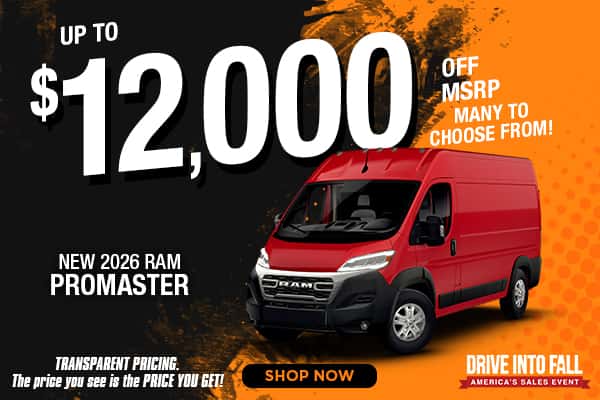 New 2026 RAM ProMaster