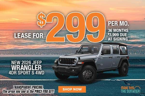 New 2026 Jeep Wrangler Sport