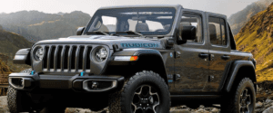 Black Jeep Wrangler Outdoors