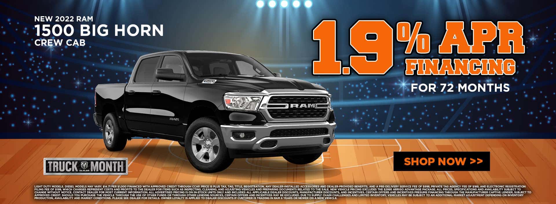2022 ram 1500 big horn crew cab