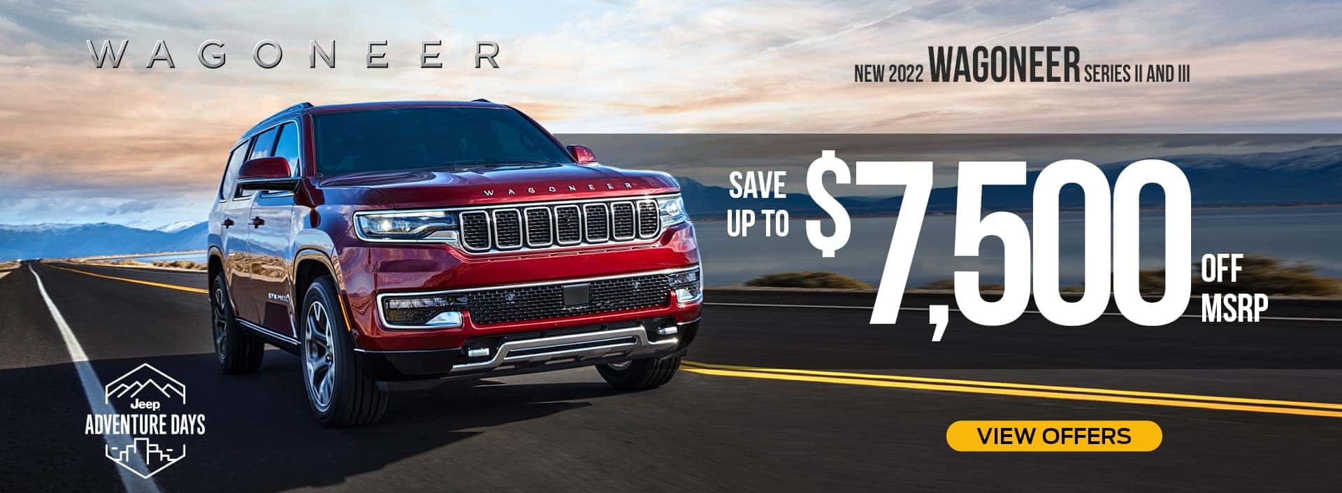 new 2022 wagoneer series 2 and 3