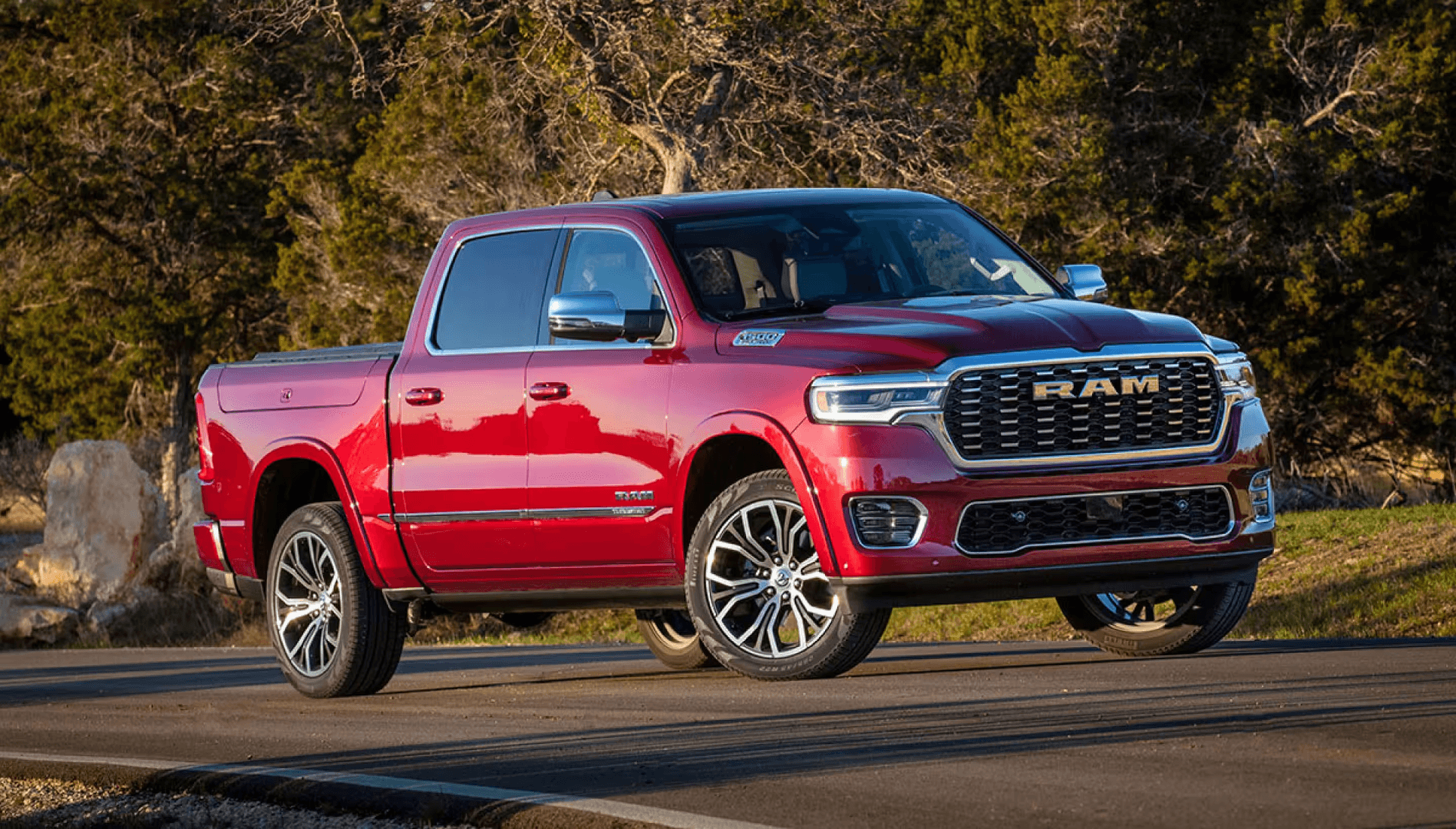 Red 2025 Ram 1500