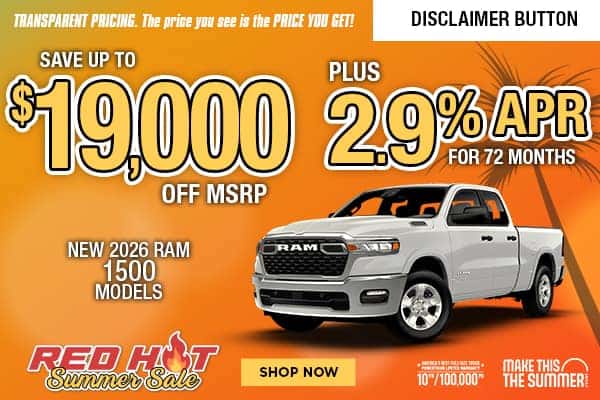 2026 RAM 1500 models
