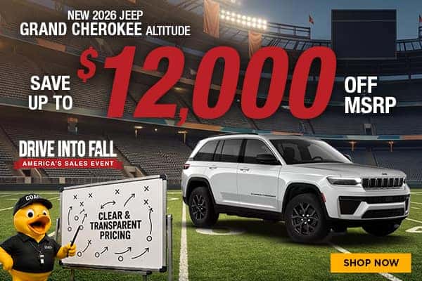 New 2026 Jeep Grand Cherokee Laredo Altitude