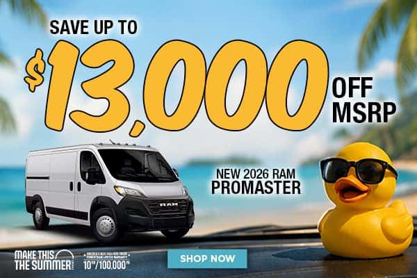 New 2026 RAM ProMaster