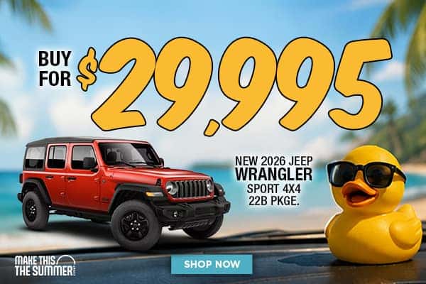 New 2026 Jeep Wrangler Sport 4WD