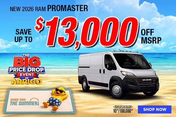 New 2026 RAM ProMaster