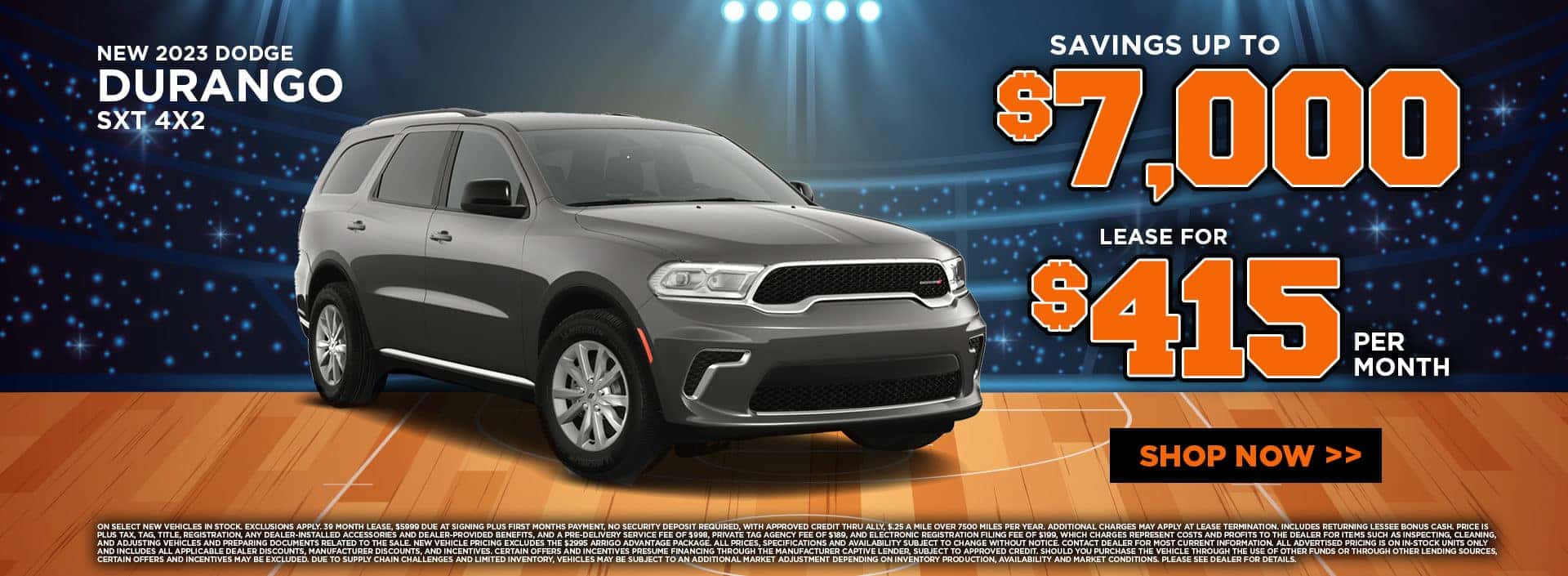 2023 dodge Durango sxt