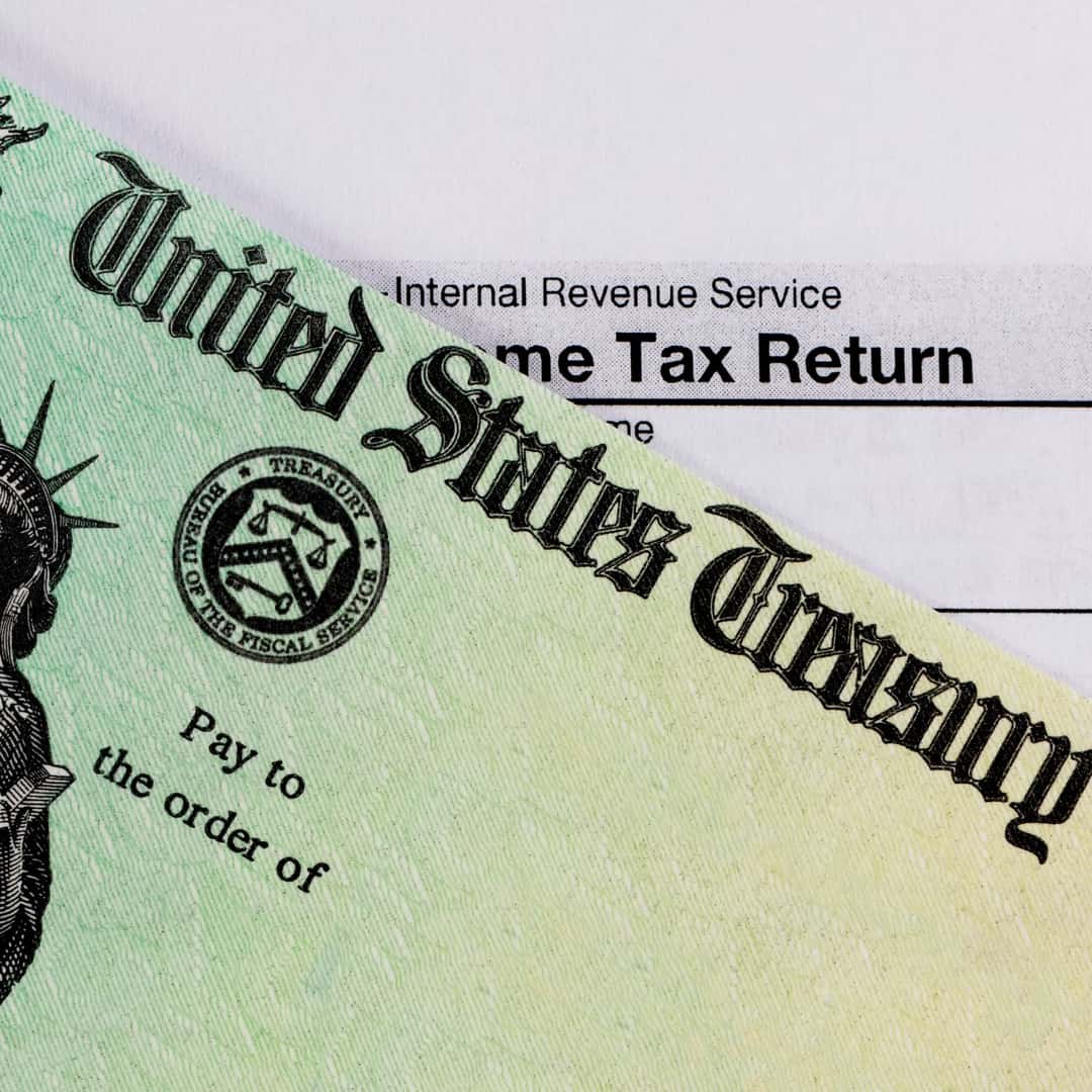 Tax Return Refund Graphic