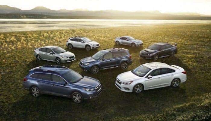 2018 Subaru Lineup Austin Subaru Military VIP Program