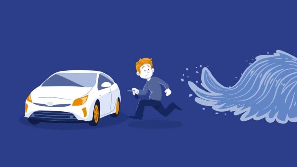 Natural disaster and the auto industry