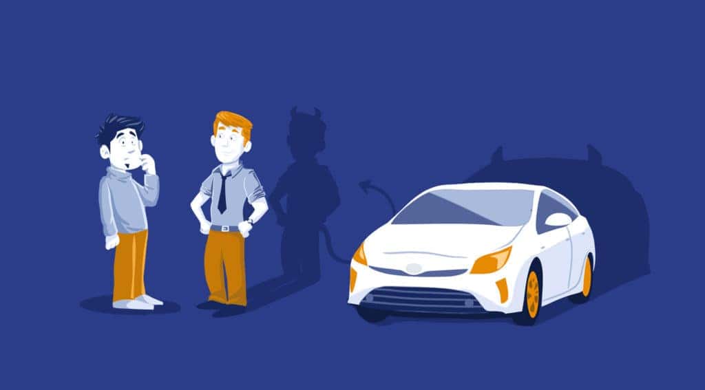 new used car scam