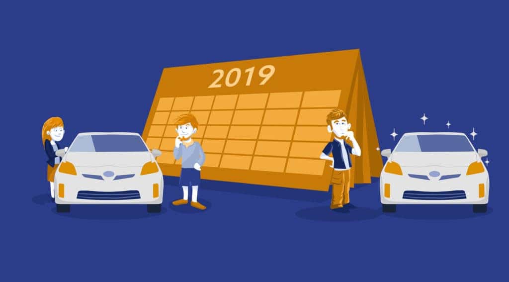 used vs new cars in 2019