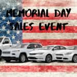 Memorial Day sales event across all FCA brands.