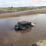 Water Crossing Jeep Black Sheep 4x4s