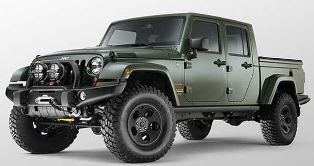 New jeep hot sale wrangler pickup