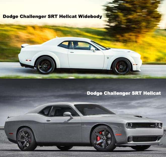 2018 Dodge Challenger Demon Vs Hellcat Comparison Of Differences 282 