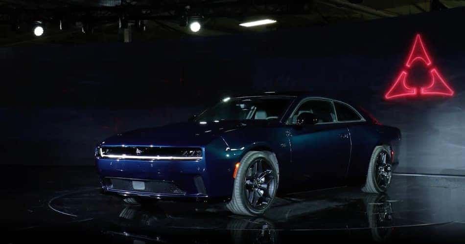 Navy Dodge Charger Daytona 2024