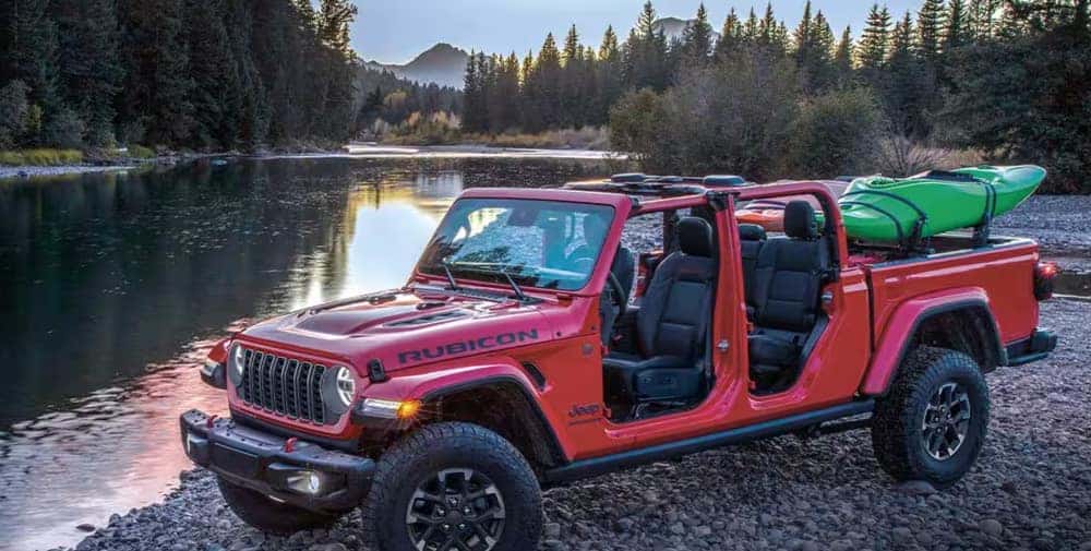 Firecracker Red Jeep Gladiator 2025