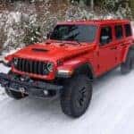 Red 2026 Jeep Wrangler Rubicon