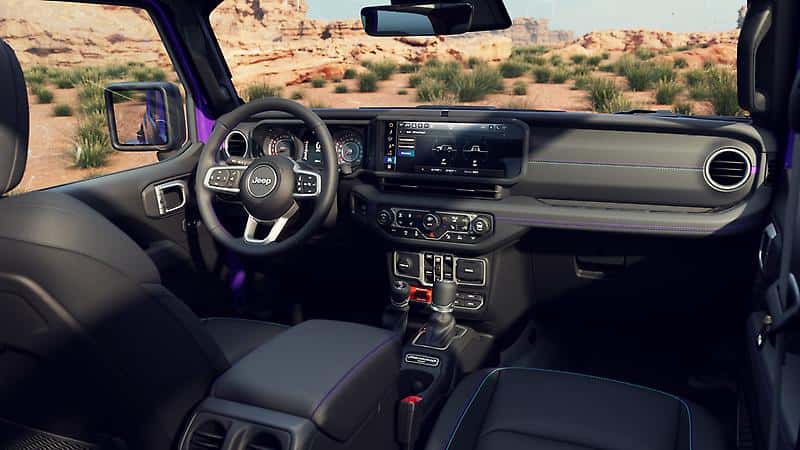 Jeep Wrangler Retro Interior