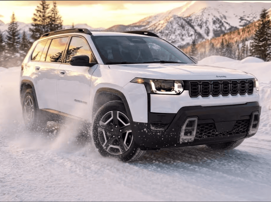 winter jeep
