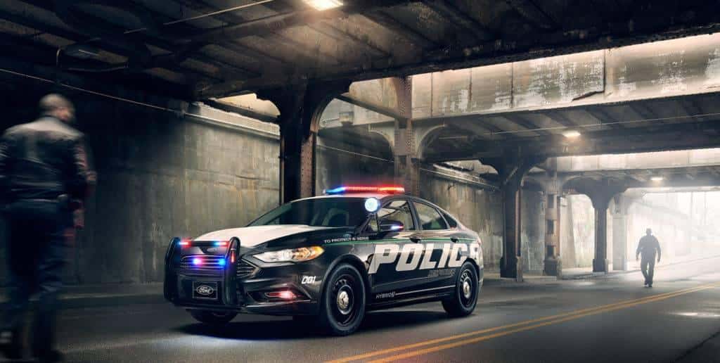 old ford sedan police car