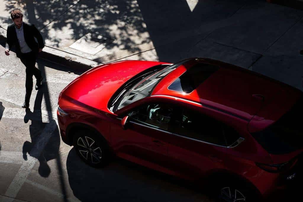 2017 Mazda CX-5 aerial view