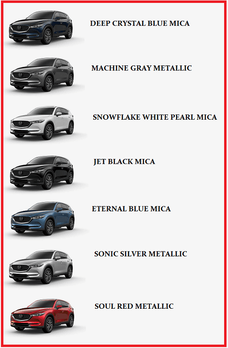 Colors Of Mazda Cx 5 Which One Is Right For You Beach Mazda