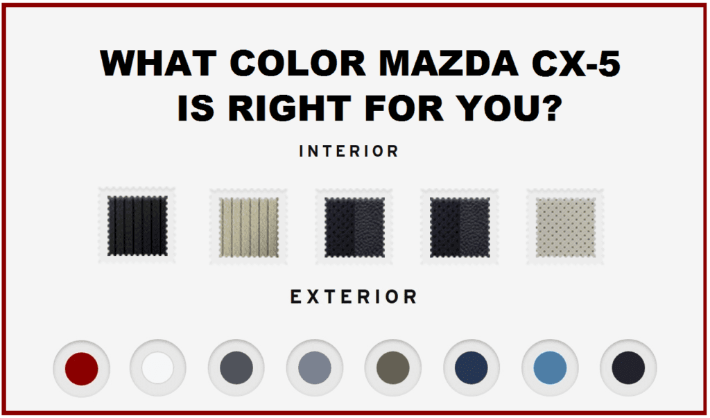 Colour Chart Mazda Cx 5 Colors 2024 - Sharl Demetris