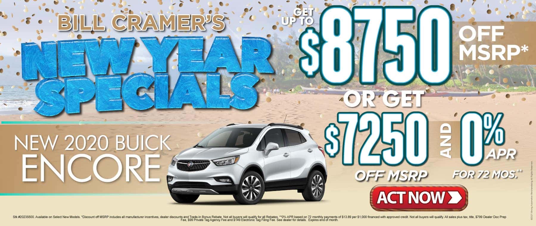 New 2020 Buick Encore - Get up to $8750 off msrp - Act Now