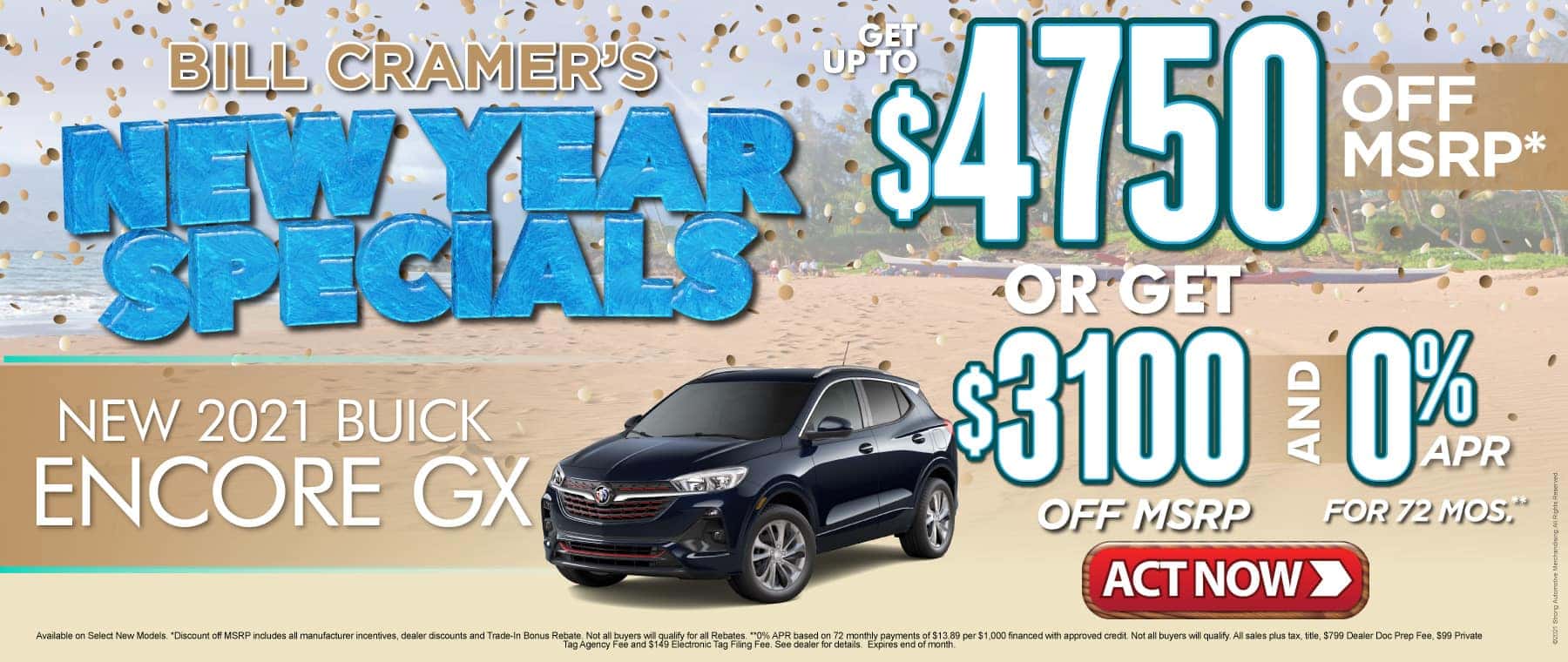 New 2021 Buick Encore GX - Get up to $4750 off msrp - Act Now