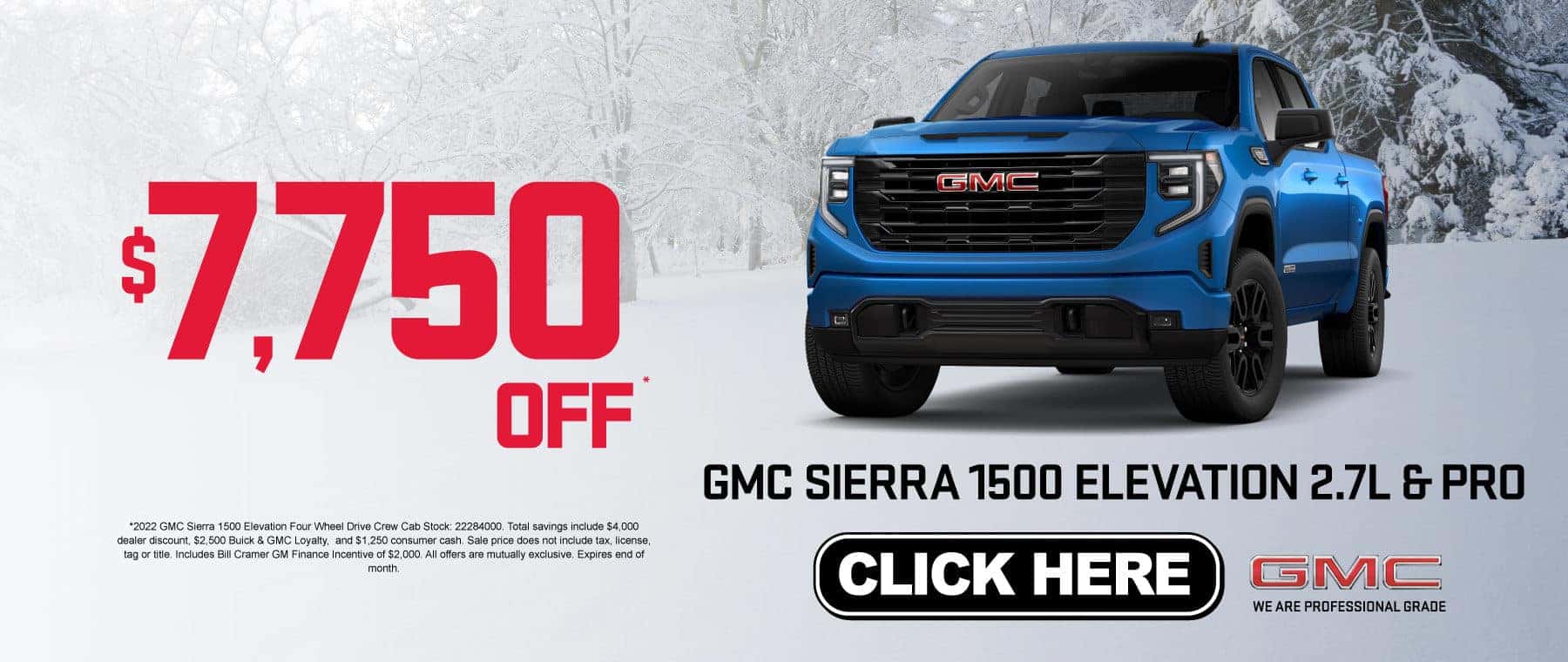 GMC Sierra 1500 Elevation 2.7L & Pro