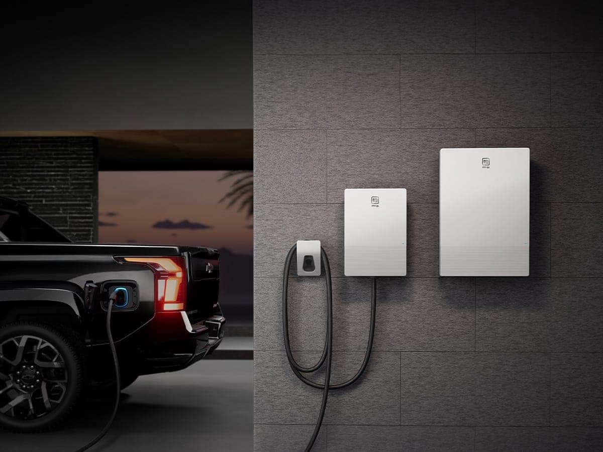 EV pickup on home GM powershift charger