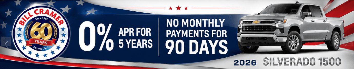 0% APR for 5 Years no monthly payment s for 90 Days