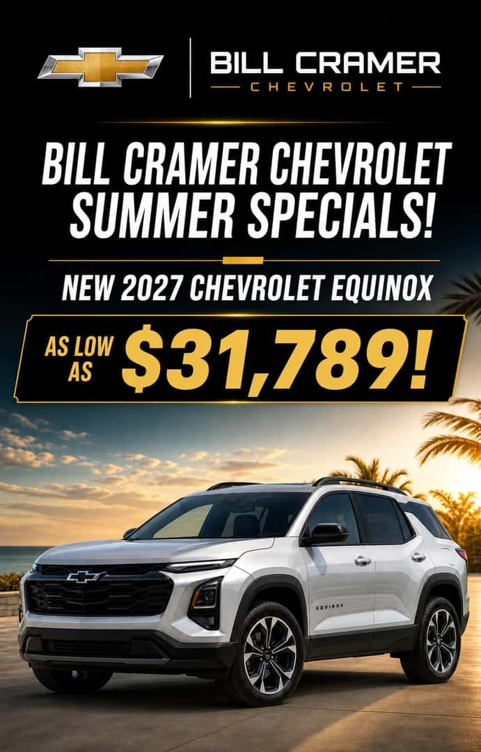 chevy equinox summer specials banner