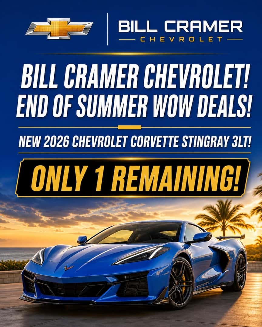 summer corvetter specials banner