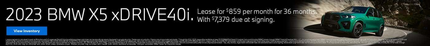 2023 BMW X5 xDrive40i