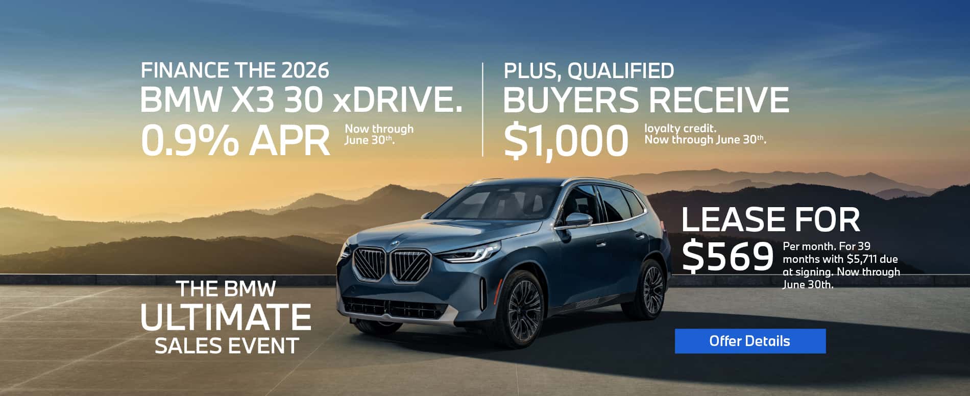 X3 Triple Offer