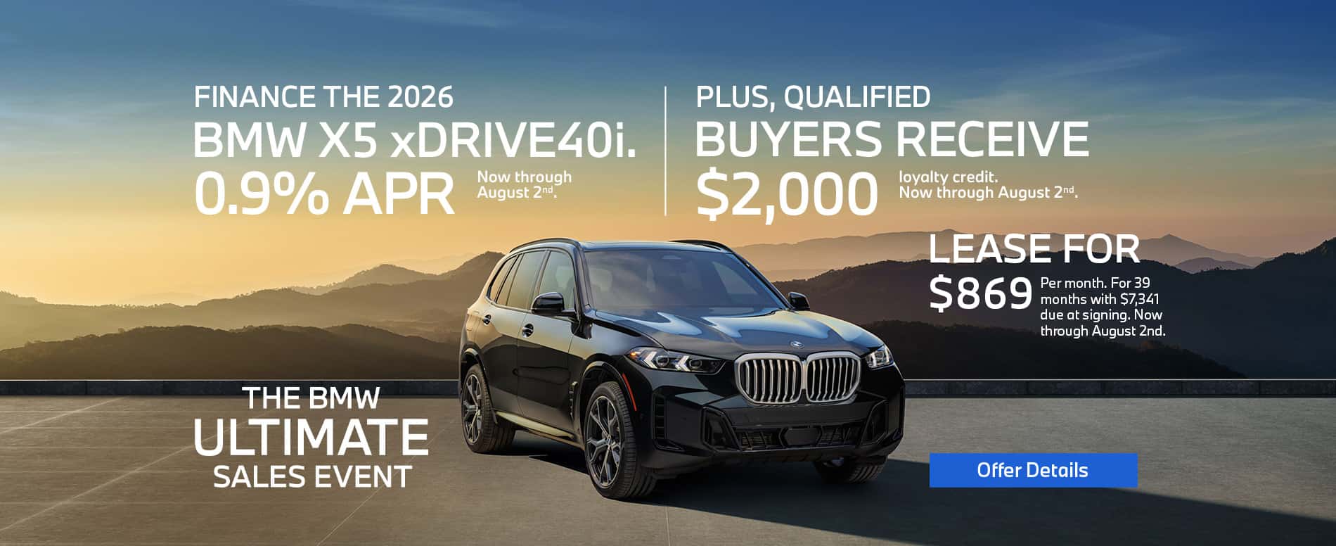 X5 Triple Offer